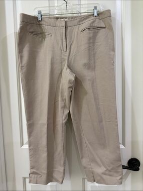 Chico's Khaki Cotton Pants